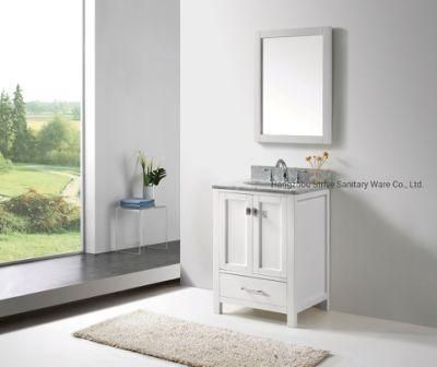 24 Inch Modern Waterproof Wooden Bathroom Cabinet Bathroom Vanity