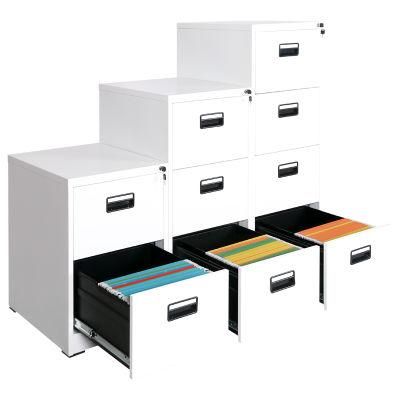 Office Furniture Godrej 4 Drawer Steel Filing Cabinet 22&quot; Deep 4 Drawer Letter File Cabinet in Putty