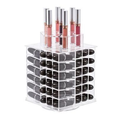 Wholesale High-Quality Modern Stylish Acrylic Lipstick Rack Acrylic Makeup Organziers