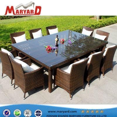 Modern Design Patio Outdoor Living Restaurant Dining Table Furniture Set with Chair