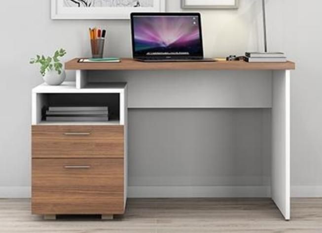 Melamine Board Custom Made design Special Office Desk with Three Drawers