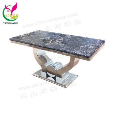 Hyc-St32 Hyc-St32 New Style Wedding Stainless Steel Dining Table for Sale