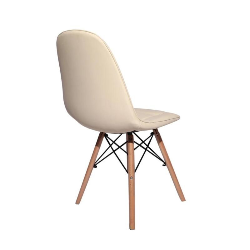 Hot Sale Modern Comfortable Wood Frame Beauty Dining Chair