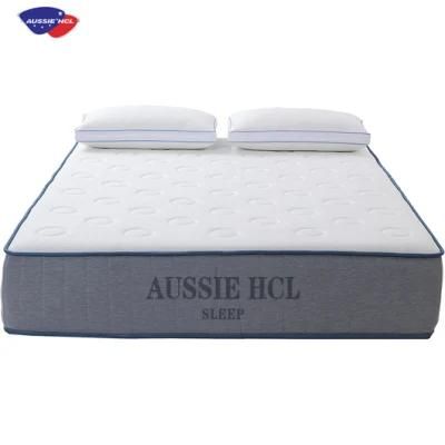 Quality Sleep Well Innerspring Mattresses Pocket Coil Spring Hybrid Memory Foam Full Inch Bed Mattress Rolled in Box