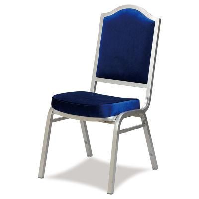 Hot Sale Comfortable Stacking Aluminum Hotel Furniture Stackable Banquet Chair