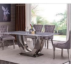 Best Price Home Hotel Restaurant Furniture Modern Marble Dining Table