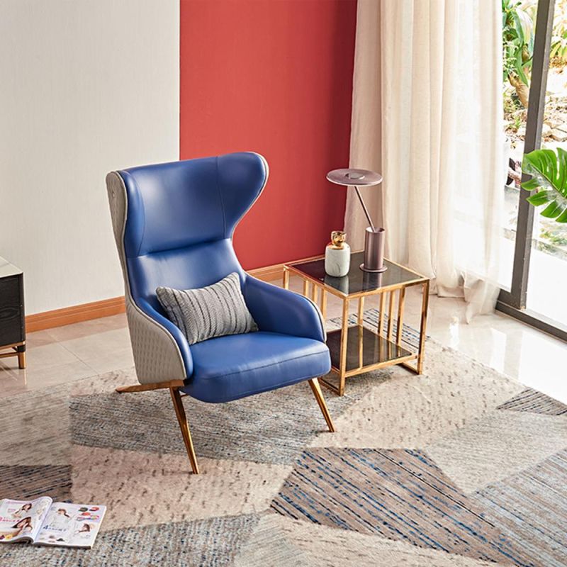 Wholesale Modern Fabric Living Room Simple Leisure Chair Upholstered Comfortable Chair