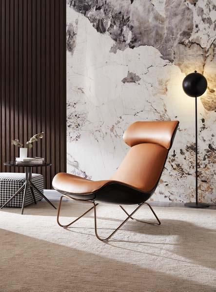 Modern Luxury European Style Leather Fabric Home Living Room Bedroom Hotel Leisure Wing Chair