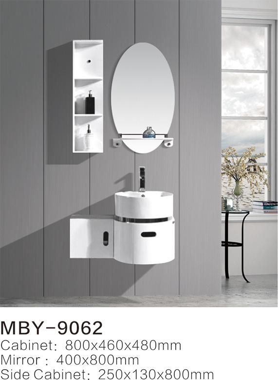 Wash Art Basin Bathroom Cabinet Basin Bathroom Closet Cabinet LED Touch Screen Bathroom Mirror