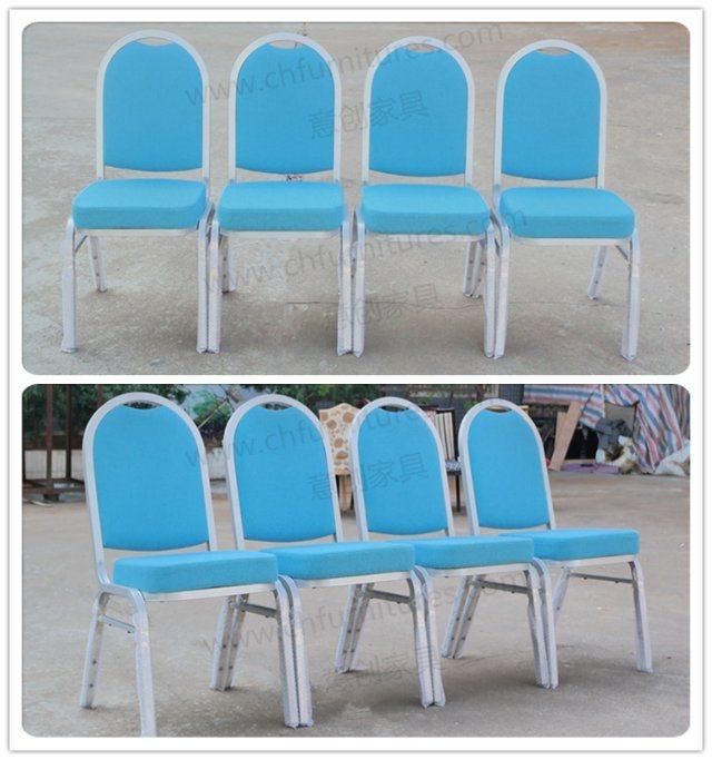 Yc-L241 Aluminum Hotel Furniture Stacking Banquet Hall Chair