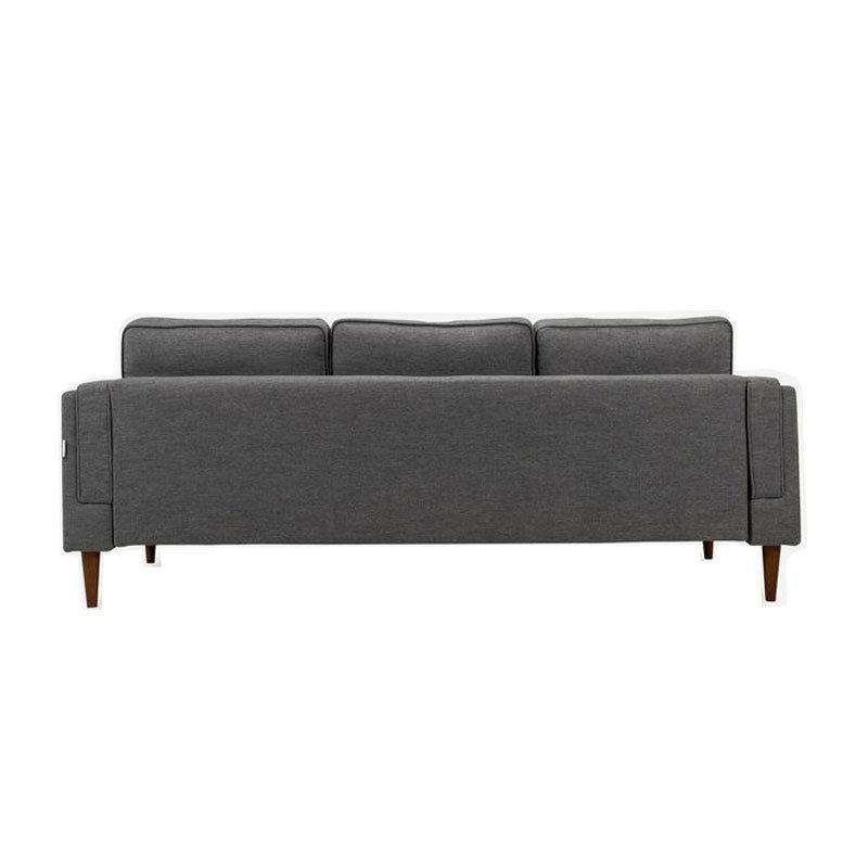 Simple Sofa Living Room Apartment Three-Seat Sofa Modern Fabric Sofa