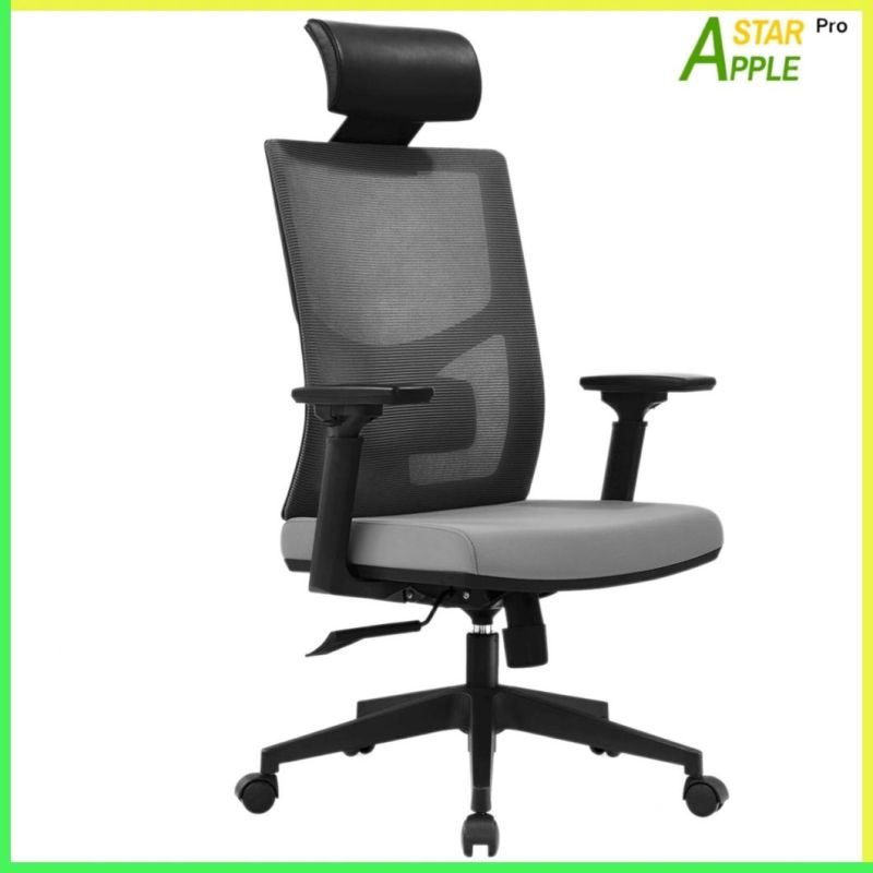 PU Leather Headrest Comfortable Furniture as-C2076 Executive Boss Plastic Chair