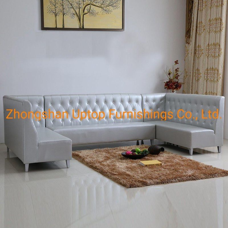 Hotel Leisure Sofa Hotel Furniture Modern Furniture European Sofa Booth Cafe Booth Waiting Booths Bar Club Sofa (SP-KS369)