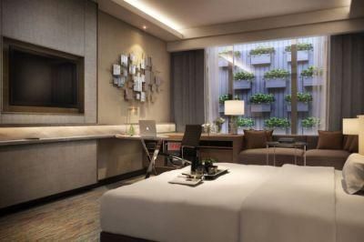 Southeast Asian Style Hilton Project Hotel Furniture King Bedroom Sets for 5 Star Hotel