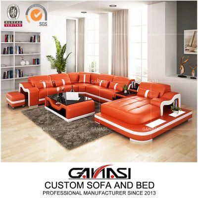 Modern Hot Selling Design Living Room Leather Sofa Furniture Set