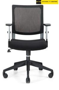 New Design Medium Back Chair with Adjustable Armrest