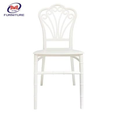 Modern Design Wedding Banquet Hotel Plastic Stackable Chiavari Chair