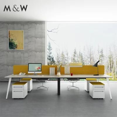 Melamine Modern Open Office Workstation Office Desk