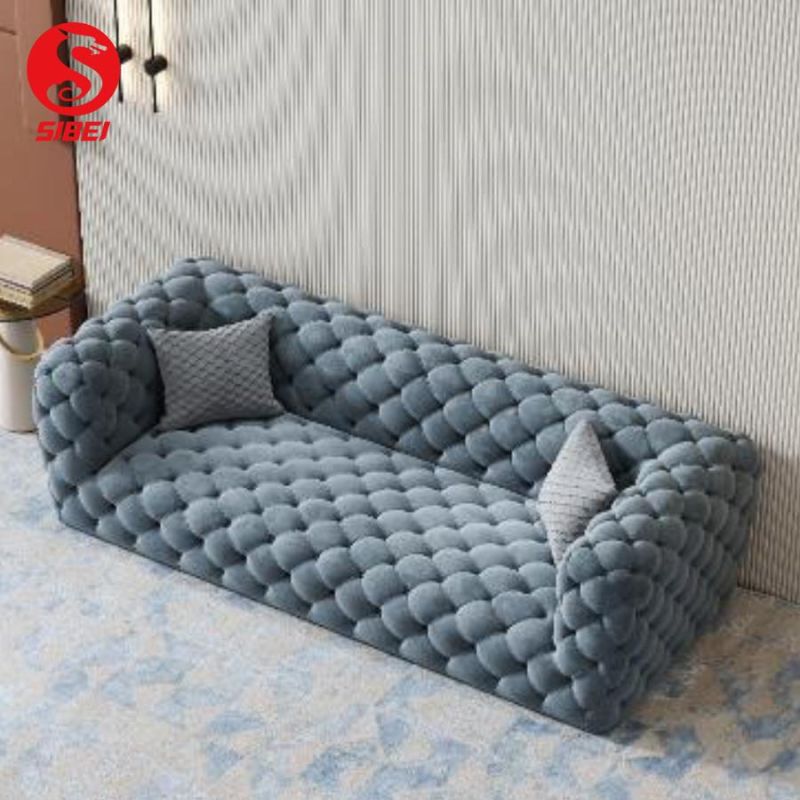 Modern Luxury Leisure Couch Home Furniture Set Living Room Furniture Fabric Living Room Sofa