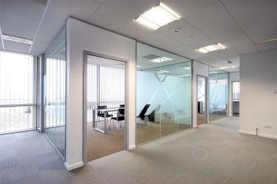 Save Cost Glass Partition Manufacturer Aluminum Profile Office Partition Hot Sale Clear Glass Partition Wall