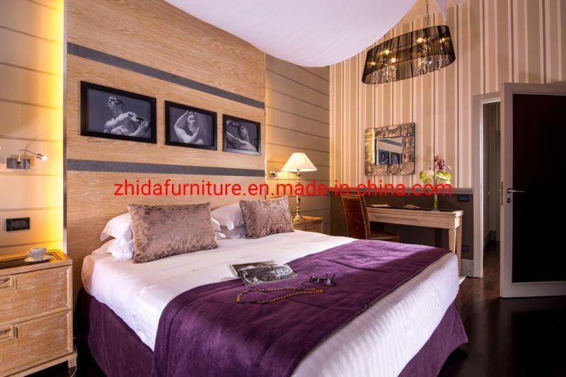 Wholesale High Quality Custom Made 5 Star Hotel Apartment Villa Living Room Bedroom Furniture Bed Room King Size Bed