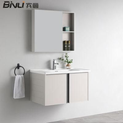 Cheap Price Soft Close Aluminium Bathroom Cabinet Aluminium Italian Style Furniture