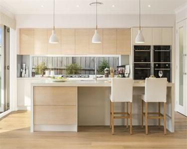 Wholesale Minimalist Style High Grade Moisture Resistant Melamine Kitchen Cabinet Furniture