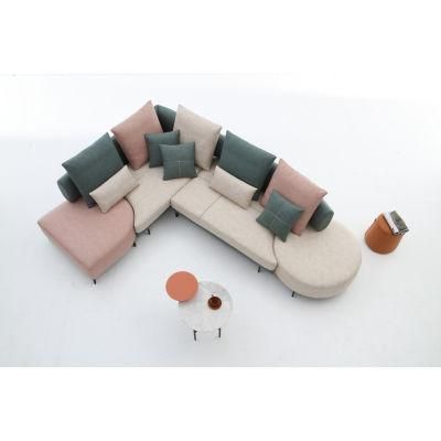 Leisure Hotel Furniture Wholesale Modern Leisure Sofa Set Furnitures with 4 Seaters
