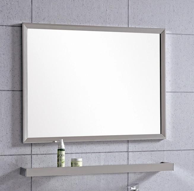 Wall Decor Mirror Rectangle Black Make up Bathroom Mirror