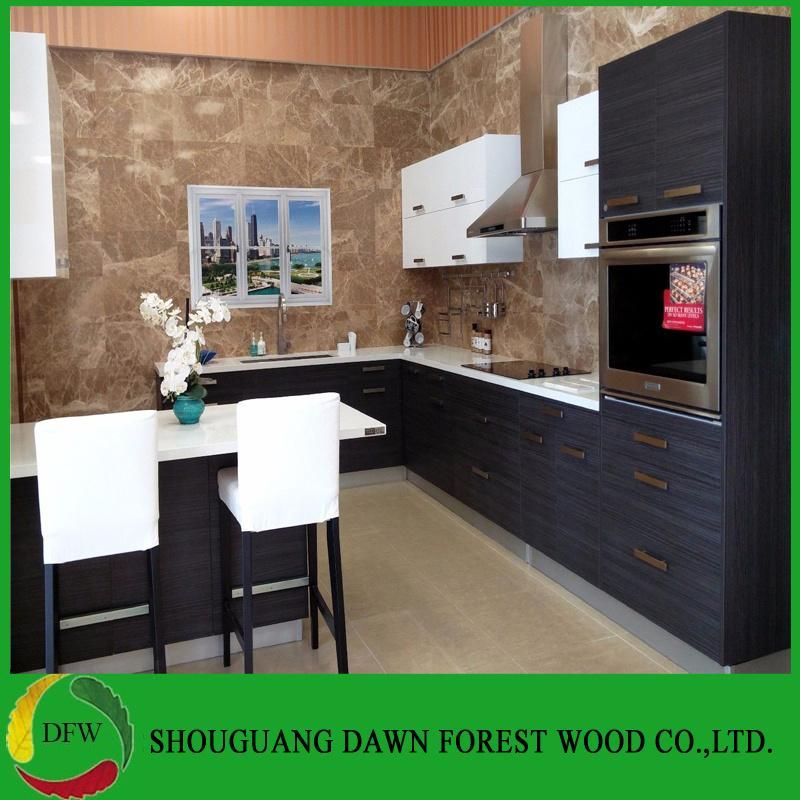 2018 New Modern Glossy Arylic Wood Kitchen Cabinet Furniture