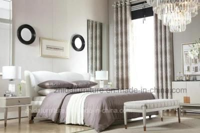 Nice Bed White Bed with Modern Classical Style