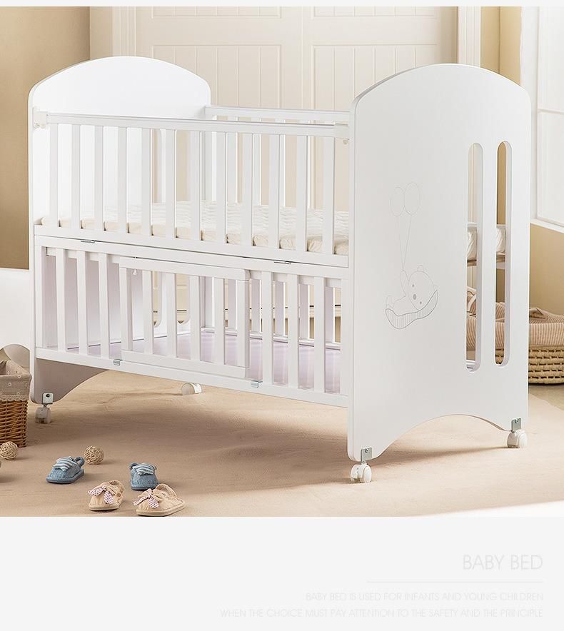 Baby Furniture, Baby Cots Solid Wood European Italian Style Baby Bedroom Furniture