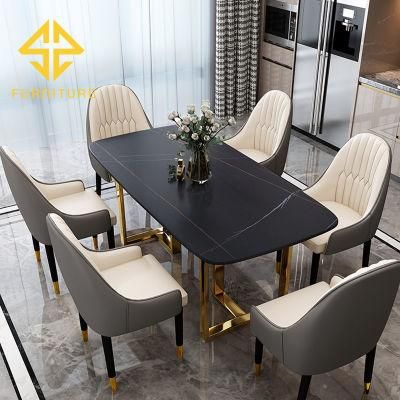 Modern Luxury Dining Furniture Modern Dining Table 6/8 Chair Set