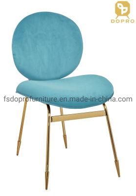 China Factory Wholesale Gold Dining Chair for Restaurant Cafe Home Dining Room