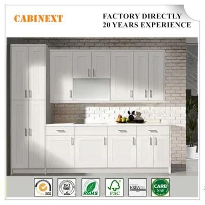 Customized Fashion New Plywood Veneer Kitchen Cabinet Wood Cupboards Unfinished Cabinets