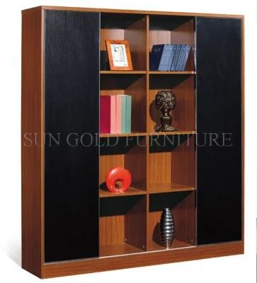 Modern Melamine Two Doors Wooden File Storage Cabinet Bookcase (SZ-FC012)