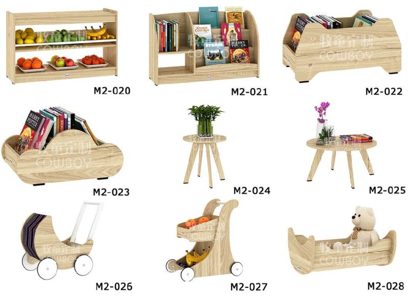 Layer Light Weight Wood Kindergarten Furniture Beds