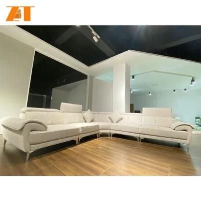 Hot Sales Modern Design L Shape Modular Sofa Gray Sectional Sofa Connector Sofa Set