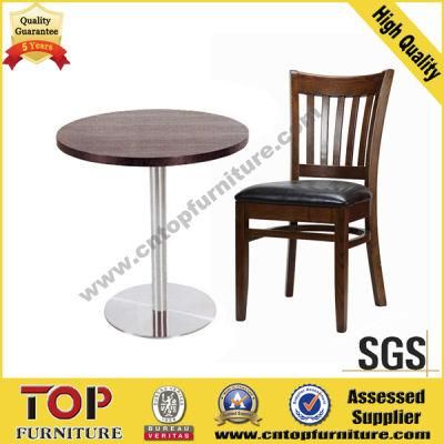 Strong Steel Round Cafe Restaurant Dining Tables