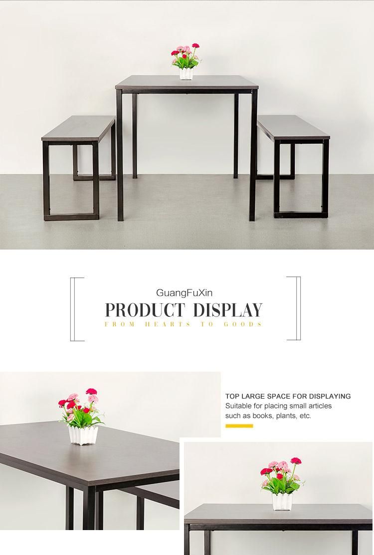 Wholesale Metal Dining Room Set Wooden Dining Table Sets