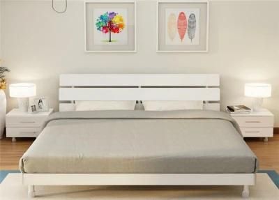 Bedroom Furniture Wooden Double Bed Modern