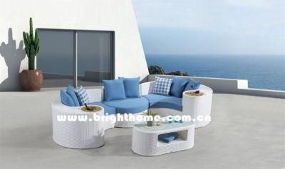 Wholesale Modern Aluminium Wicker Weaving Garden Sofa Set Leisure Outdoor Furniture