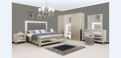 MID East Modern King Size Bedroom Sets Cheap Bedroom Suites Furniture (HS-054)