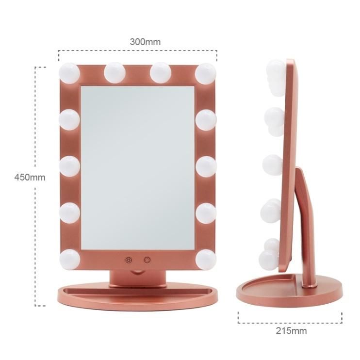 Hollywood Vanity Makeup Mirror with 12 LED Bulbs