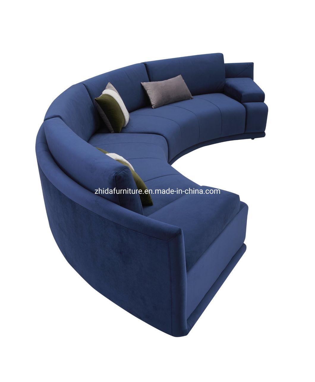 Modern Home Living Room Furniture Velvet Sofa