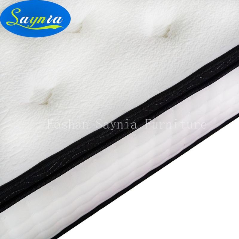 Customized Modern Home Bedroom Furniture Full Size King Size Foldable Roll Pocket Spring Mattress Comfortable Memory Foam Mattress