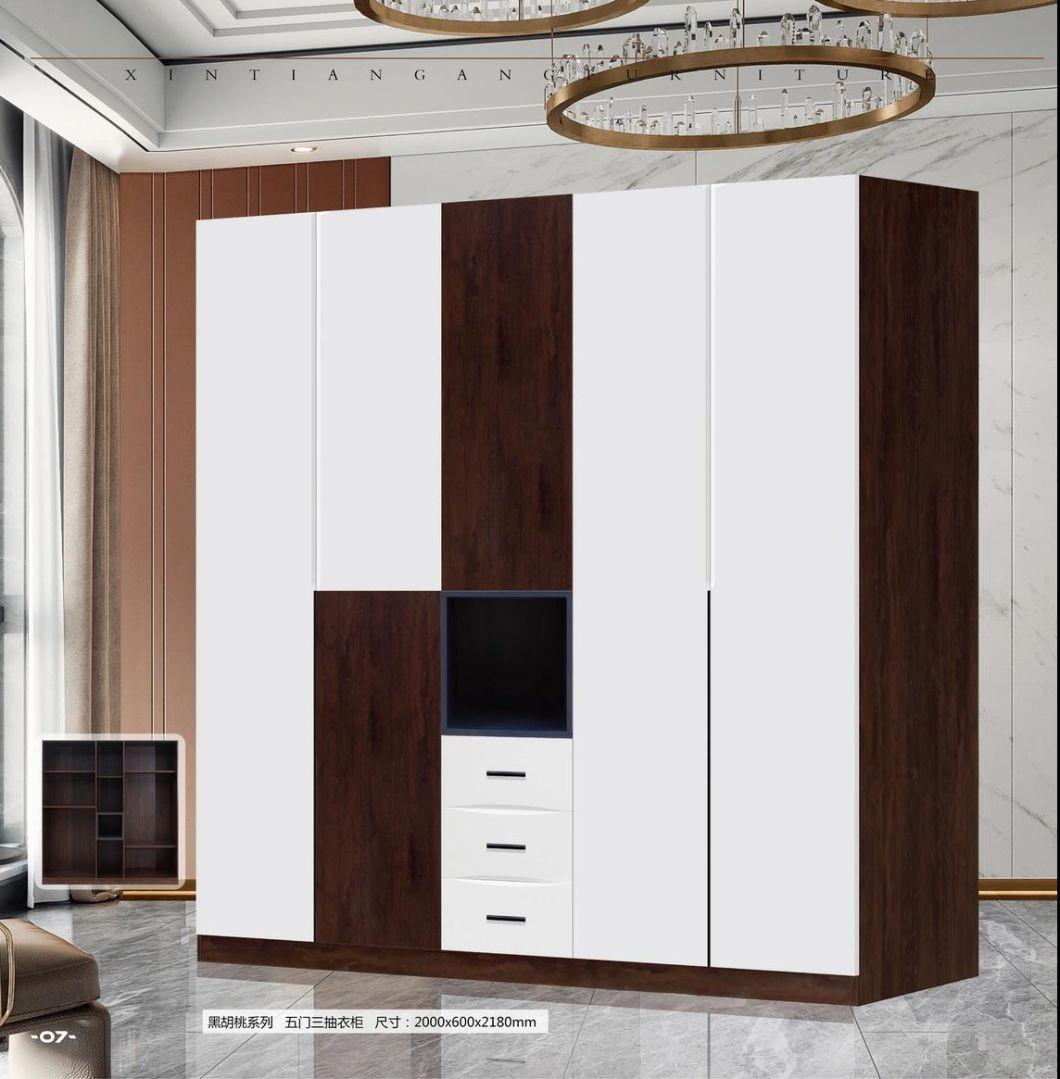 Factory Wholesale Wood Home Bedroom Furniture Modern Hotel Bedroom Furniture Set