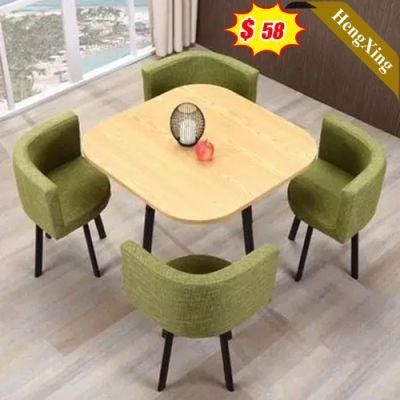 Wholesale Hotel Restaurant Home Furniture Square Plywood Dining Table for Sale