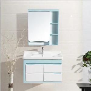Modern Style PVC Bathroom Vanity Wall Mounted Cabinet