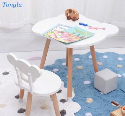Modern Kindergarten Furniture Kids Wooden Table and Chair Set